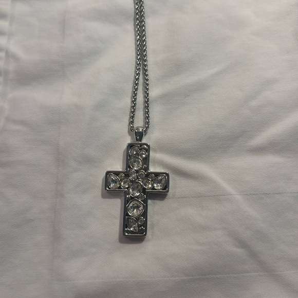 Swarovski Cross Necklace - Picture 1 of 7
